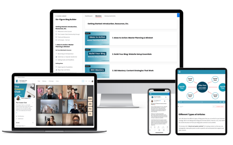 Create And Go – Six-Figure Blog Builder