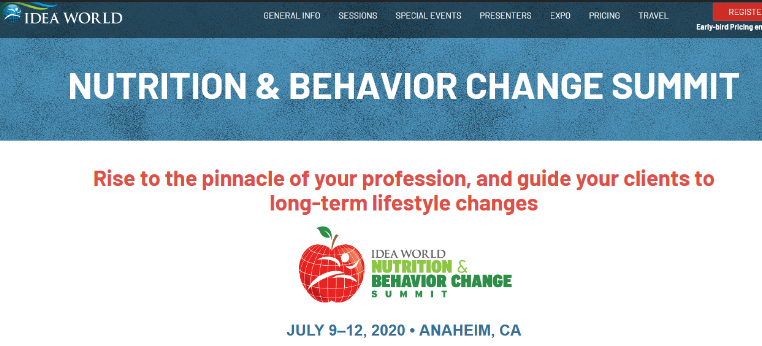 IDEA World Nutrition & Behavior Change Summit