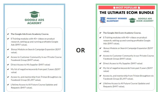 Google Ads Ecom Academy – Tristan Broughton