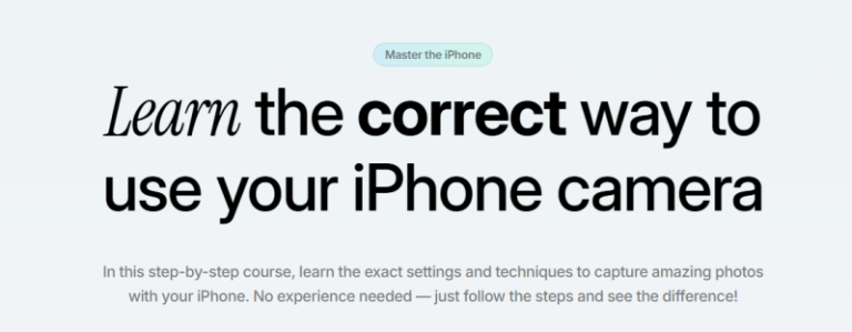 Oliur – iPhone Creator Course