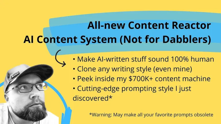 Rob Lennon – AI Content Reactor 3.0 